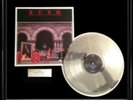 RUSH MOVING PICTURES WHITE GOLD SILVER PLATINUM TONE RECORD LP ALBUM  NON RIAA