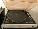 Dual 626 direct drive Plattenspieler Turntable schwarz silber E155