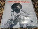 Rare Vinyl Reggae Don Carlos Prophecy 1985 Blue Moon BMLP 054
