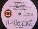 Traffic LP Same UK Pink Island Eyeball 1st press WONDERFUL AUDIO OO