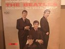 beatles introducing The Beatles with Original STEREO Sticker RARE  Cover Only