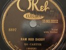 1931 Delta Blues 78 BO CARTER - Ram Rod Daddy / Ants In My Pants on OKEH *Hear