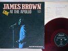 JAMES BROWN LIVE AT THE APOLLO STATESIDE SP-8629 Japan RED VINYL VINYL LP