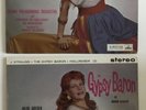 HMV ASD 394-395 UK ED1 Johann Strauss The Gypsy Baron White/Gold 2LP NM