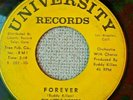 The Little Dippers- University Records - 45 RPM- Forever/ Two by Four 1960
