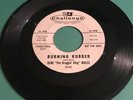 GENE “The Draggin King” MOLES Burning Rubber/Twin Pipes Promo 7” 45 Vinyl Record