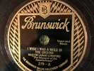 Bruns 219 Bascom Lamar Lunceford MOLE IN THE GROUND Harry Smith  78 rpm E+ 1928