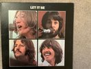 THE BEATLES 'Let It Be' Vinyl Lp On Apple Records - RED APPLE LOGO MINT VINYL