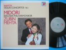 Sony Digital Bartok Violin Con. No. 1 - 2 Midori Zubin Mehta NM
