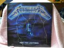 Metallica Ride The Lightning vintage vinyl record album LP Megaforce label