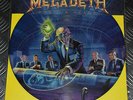Megadeth 'Rust In Peace' 1st Press UK '90 Original Pic LP Picture Disc Rare EX+