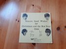 THE BEATLES first Christmas official fan club rare flexi 7'' (LYN 492) 1963