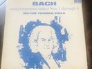 BACH CELLO SUITES 1-6 - MILTON THOMAS, Viola. Great Condition 3 Record Set.