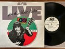 AC/DC   LIVE ATLANTIC STUDIOS   RARE ORIG. ATLANTIC LAAS 001 PROMO 1978 LP EX/EX
