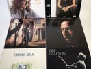 X6 Vinyl LP Records Including Cher, Brian May, Eric Clapton, Chris Rea