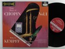 WILHELM KEMPFF Piano Music Of Chopin Vol. 1 LONDON CS-6040 LP VG++ blueback