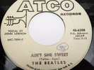 HEAR Beatles Ain't She Sweet/Nobody's Child ATCO 6308 WLP PROMO TONY SHERIDAN