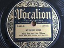 PRE-WAR HILLBILLY 78 Asa Martin & Doc Roberts Vocalion 5490 in E- My Dixie Home