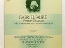 THYSSENS-VALENTIN, JACQUES DUMONT - FAURE dolly, quartet #1 CHARLIN japan LP NM