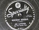 Hear  R&B 78 Joe Lutcher - Rockin' Boogie / Blues For Sale On Specialty