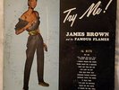 Rare James Brown LP record Try Me   with smoking gun and two inch King # 635
