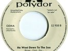 THE MONKS 45' RECORD LOVE CAN TAME THE WILD POLYDOR WHITE PROMO GERMANY  MINT-