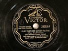JAZZ TED WEEMS ORCH Play That Hot Guitar / BERNIE CUMMINS VICTOR 24053