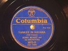 JAZZ BENNY MEROFF ORCH Yankee In Havana / Cowboy In Manhatten RBCOLUMBIA 3072