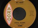 ETTA JAMES: At Last / I Just Want To Make Love To You 45 (nice ) rare Soul