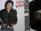 WEIRD AL YANKOVIC / MICHAEL JACKSON - EVEN WORSE, LP PROMO, ITALY, 1988. RARO***