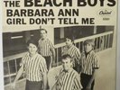 BEACH BOYS Barbara Ann / Girl Don’t Tell Me CAPITOL 45 with picture sleeve PS