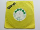 PAUL McCARTNEY WINGS 1972 UK 45 GIVE IRELAND  BACK TO THE IRISH IN WINGS SLEEVE