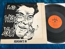 RARE 1981 LA's WASTED YOUTH REAGAN'S IN LP SANOBLAST VG+/EX PUNK HARDCORE KBD