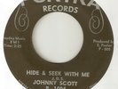 JOHNNY SCOTT Hide & Seek With Me PORTRA  NORTHERN SOUL USA 45