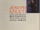 Orig BEETHOVEN Violin Concerto In D Szigeti LP EX Mercury Living Presence Stereo