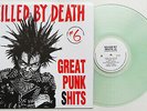 V/A - Killed By Death #6 LP CLEAR WAX Kids Tampax Insults Schund Frantix Glueams