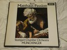 MUNCHINGER Bach: St Matthew Passion DECCA Orig UK SET wbg UK 1st 1965 4-LP sxl