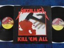 METALLICA KILL 'EM ALL UK MFN 7 DM LP REISSUE DMM LIMITED ED. AUTOGRAPH OF ?