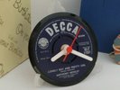*new* ANTHONY NEWLEY CLOCK actual VINYL RECORD CENTRE Desk / Side Table Stand
