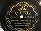 King Oliver & his Orchestra, Victor Scroll, 78 RPM, Blues, Blues Records,