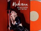 Madonna  Italians Do It Better 3x LP Orange Colour Vinyl LP Set Rebel Heart Tour