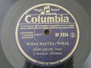Polish Jozef Kallini Wieja Wiatry, Wieja 78rpm Parlophone 80264