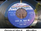 ? FOUR TOPS 'Shake Me Wake Me (when it's over)' Motown northern soul 45
