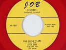 Blues 45 - Eddie Boyd - Five Long Years - JOB - mp3 - red wax