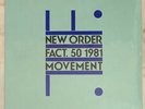 New Order Movement Fact. 50 1981 2016 Repress Album SEALED Record Vinyl