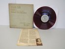 Anais Nin - Folio 1 - Under A Glass Bell - Spoken Word LP - Red Vinyl  - Insert