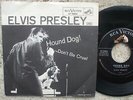 Elvis Presley - Hound Dog / Don't Be Cruel - RARER LINED USA 45 rpm + P/S