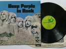 DEEP PURPLE.  IN ROCK. 1st PRESS. NO EMI LOGO. UK LP. HARVEST SHVL 777.1970. G/F