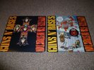 GUNS N' ROSES APPETITE FOR DESTRUCTION 2 VINYL LP BANNED SLEEVE & 2ND SLEEVE