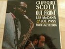 Clifford Scott LP w/ Joe Pass, Out Front, Pacific Jazz 66, stereo, blue wax, M--
